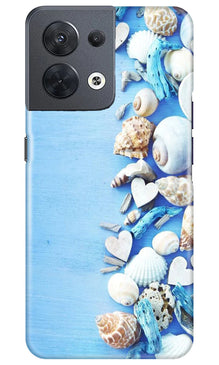 Sea Shells2 Mobile Back Case for Oppo Reno 8 5G (Design - 64)