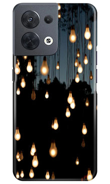 Party Bulb Mobile Back Case for Oppo Reno 8 5G (Design - 72)