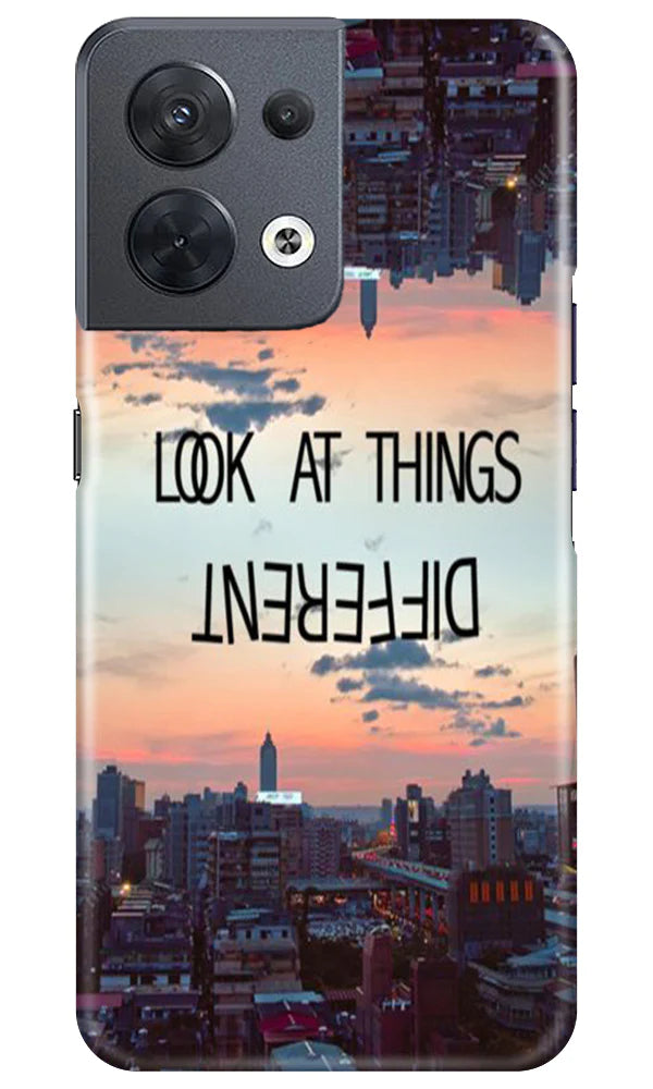 Look at things different Case for Oppo Reno 8 5G