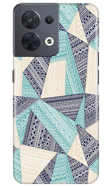 Desingner Pattern Mobile Back Case for Oppo Reno 8 5G  (Design - 123)
