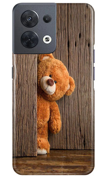 Cute Beer Mobile Back Case for Oppo Reno 8 5G  (Design - 129)