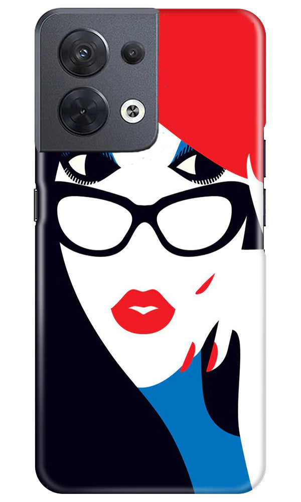 Girlish Case for Oppo Reno 8 5G  (Design - 131)
