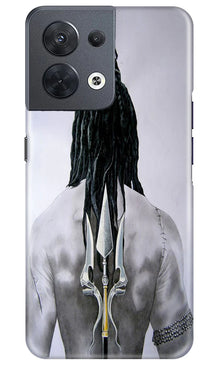 Lord Shiva Mobile Back Case for Oppo Reno 8 5G  (Design - 135)