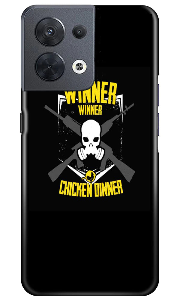 Winner Winner Chicken Dinner Case for Oppo Reno 8 5G(Design - 147)