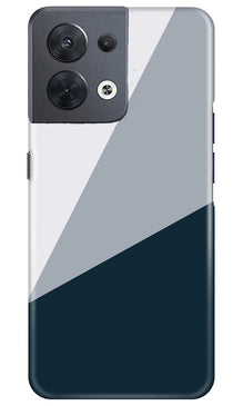 Blue Shade Mobile Back Case for Oppo Reno 8 5G (Design - 151)