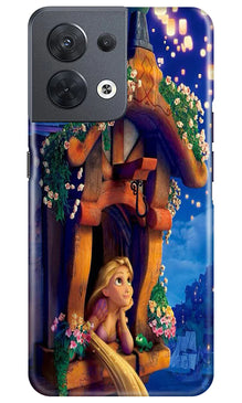 Cute Girl Mobile Back Case for Oppo Reno 8 5G (Design - 167)
