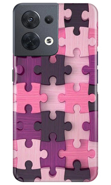 Puzzle Mobile Back Case for Oppo Reno 8 5G (Design - 168)
