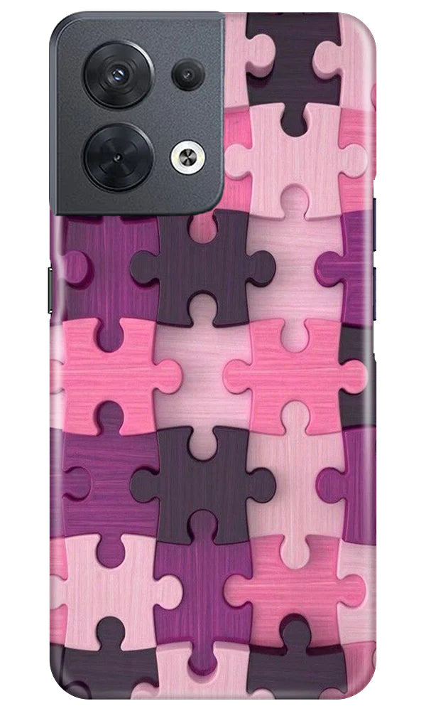 Puzzle Case for Oppo Reno 8 5G (Design - 168)