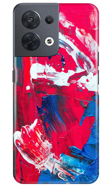 Modern Art Mobile Back Case for Oppo Reno 8 5G (Design - 197)