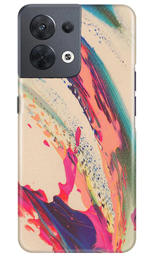 Modern Art Mobile Back Case for Oppo Reno 8 5G (Design - 203)