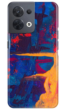 Modern Art Mobile Back Case for Oppo Reno 8 5G (Design - 207)