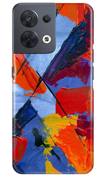 Modern Art Mobile Back Case for Oppo Reno 8 5G (Design - 209)