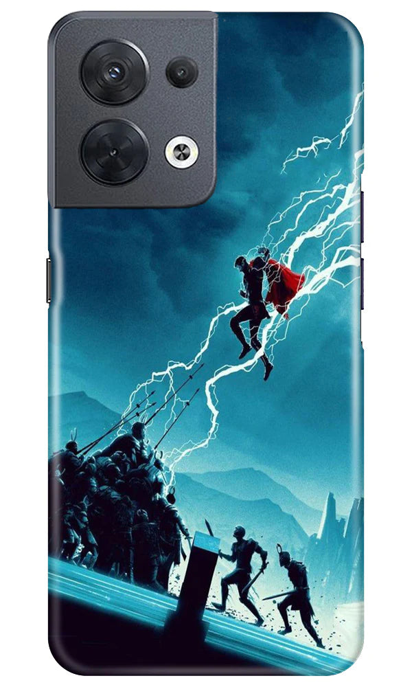 Thor Avengers Case for Oppo Reno 8 5G (Design No. 212)