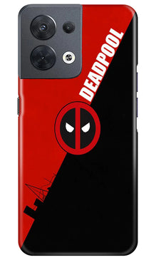 Deadpool Mobile Back Case for Oppo Reno 8 5G (Design - 217)