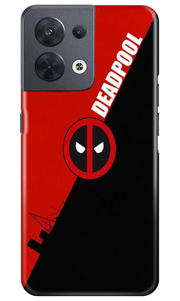 Deadpool Case for Oppo Reno 8 5G (Design No. 217)