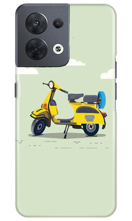 Vintage Scooter Case for Oppo Reno 8 5G (Design No. 229)