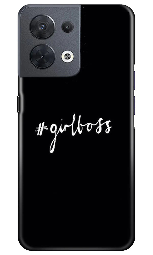 #GirlBoss Case for Oppo Reno 8 5G (Design No. 235)