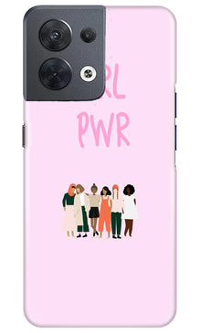 Girl Power Mobile Back Case for Oppo Reno 8 5G (Design - 236)