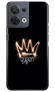 Queen Mobile Back Case for Oppo Reno 8 5G (Design - 239)
