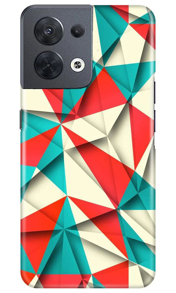 Modern Art Case for Oppo Reno 8 5G (Design No. 240)