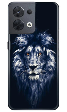 Lion Mobile Back Case for Oppo Reno 8 5G (Design - 250)