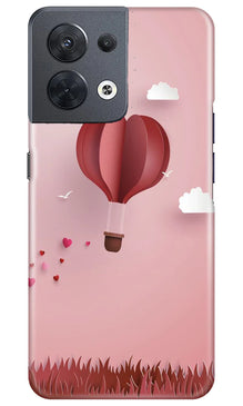 Parachute Mobile Back Case for Oppo Reno 8 5G (Design - 255)