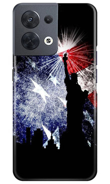 Statue of Unity Mobile Back Case for Oppo Reno 8 5G (Design - 258)