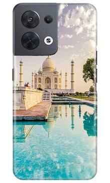 Taj Mahal Mobile Back Case for Oppo Reno 8 5G (Design - 259)