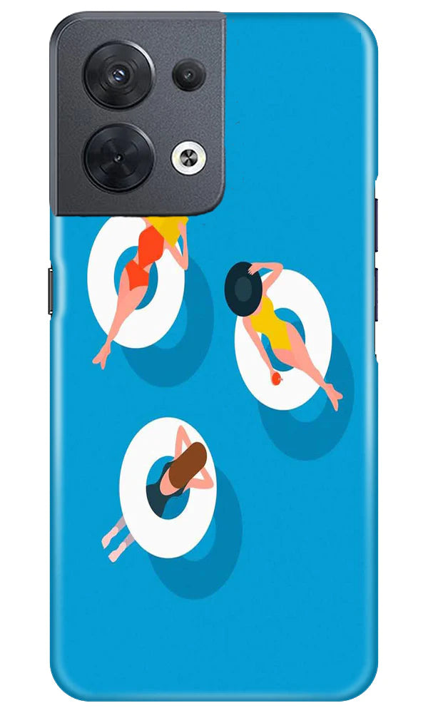 Girlish Mobile Back Case for Oppo Reno 8 5G (Design - 268)