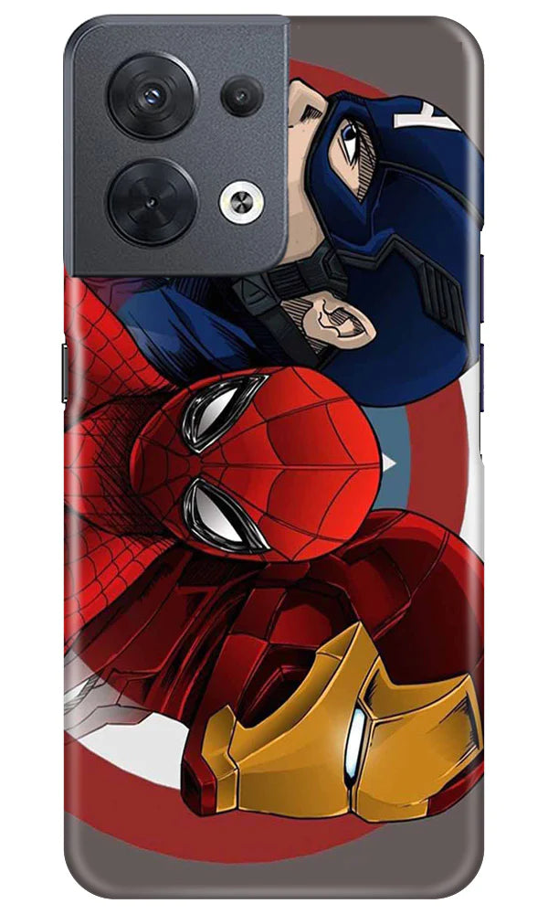 Superhero Mobile Back Case for Oppo Reno 8 5G (Design - 273)