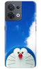 Doremon Mobile Back Case for Oppo Reno 8 5G (Design - 288)