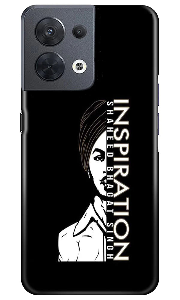 Bhagat Singh Mobile Back Case for Oppo Reno 8 5G (Design - 291)
