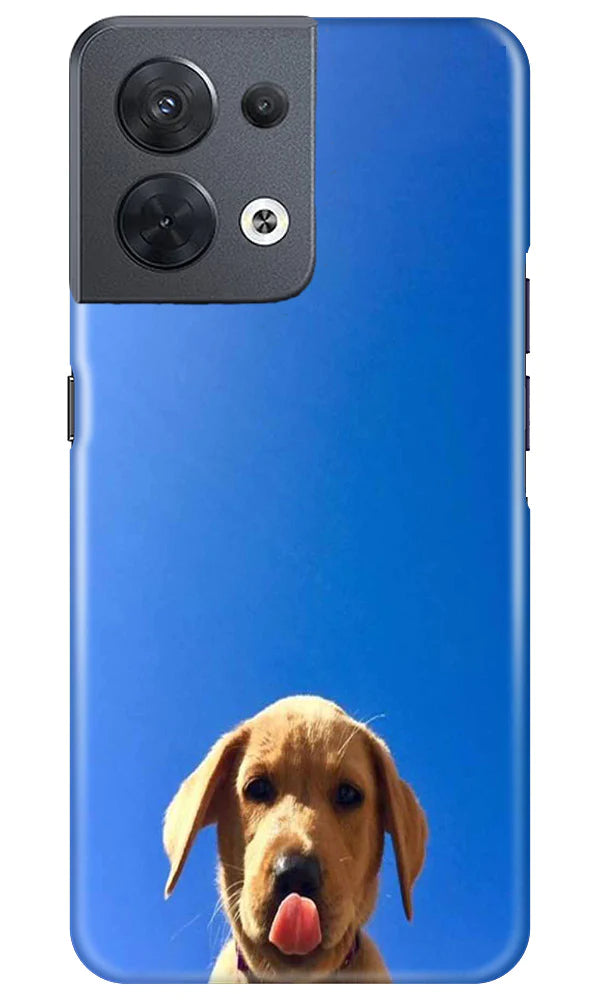 Dog Mobile Back Case for Oppo Reno 8 5G (Design - 294)