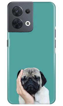 Puppy Mobile Back Case for Oppo Reno 8 5G (Design - 295)