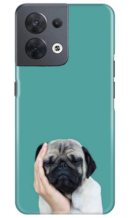 Puppy Mobile Back Case for Oppo Reno 8 5G (Design - 295)