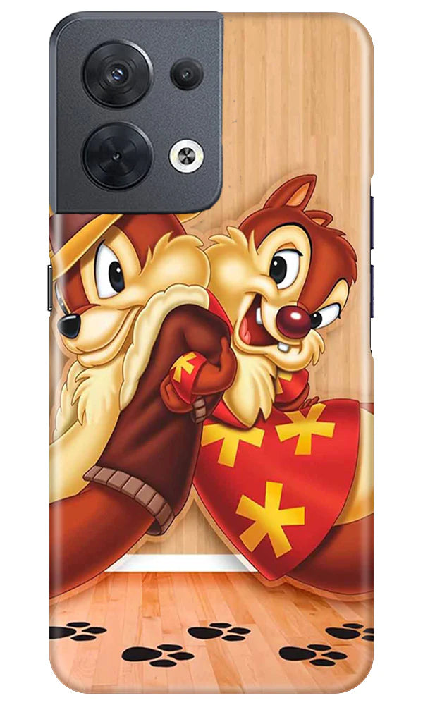 Chip n Dale Mobile Back Case for Oppo Reno 8 5G (Design - 297)