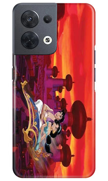 Aladdin Mobile Back Case for Oppo Reno 8 5G (Design - 305)