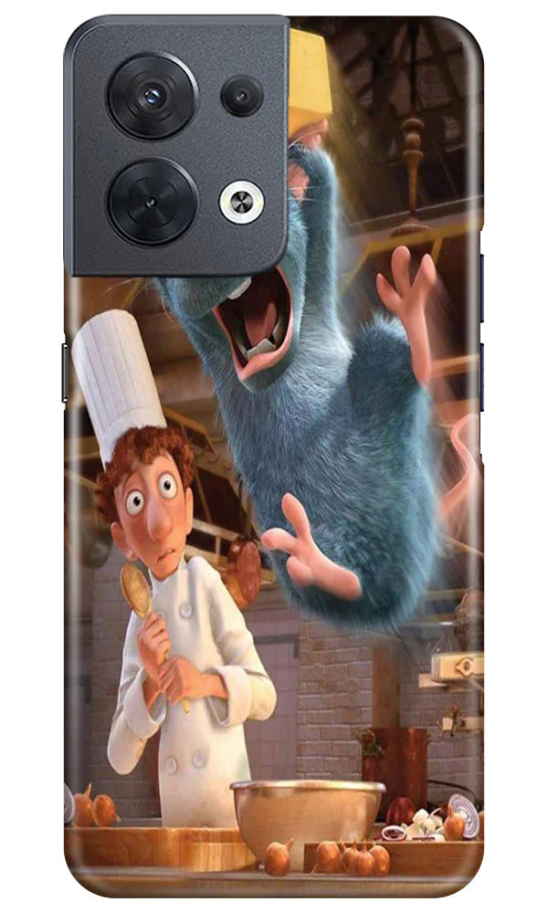 Ratatouille Mobile Back Case for Oppo Reno 8 5G (Design - 307)