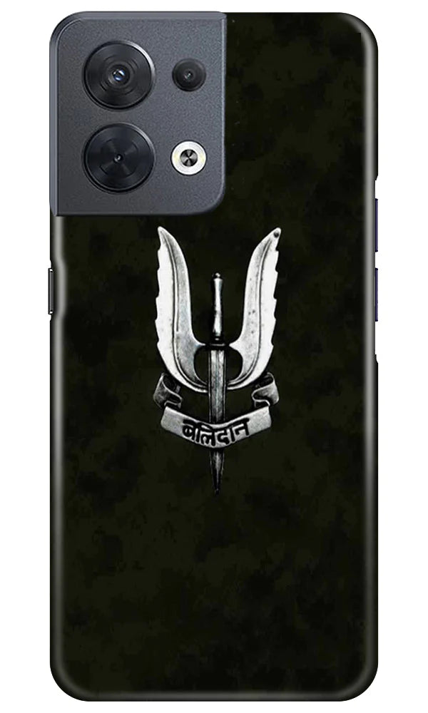 Balidaan Mobile Back Case for Oppo Reno 8 5G (Design - 315)