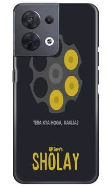 Sholay Mobile Back Case for Oppo Reno 8 5G (Design - 316)