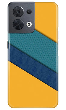 Diagonal Pattern Mobile Back Case for Oppo Reno 8 5G (Design - 329)