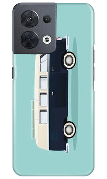 Travel Bus Mobile Back Case for Oppo Reno 8 5G (Design - 338)