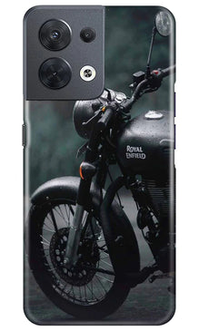 Royal Enfield Mobile Back Case for Oppo Reno 8 5G (Design - 339)