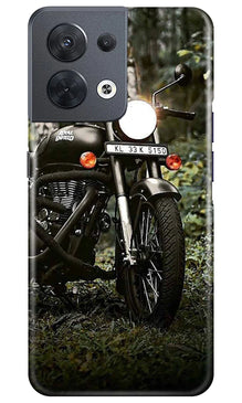Royal Enfield Mobile Back Case for Oppo Reno 8 5G (Design - 343)