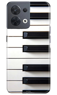 Piano Mobile Back Case for Oppo Reno 8 5G (Design - 345)
