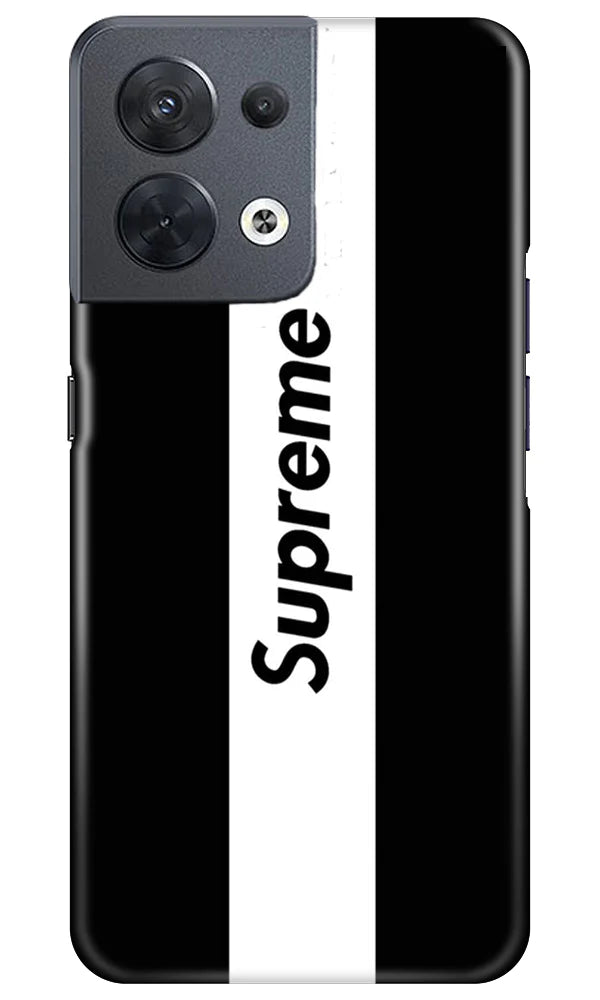 Supreme Mobile Back Case for Oppo Reno 8 5G (Design - 346)