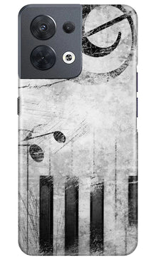 Music Mobile Back Case for Oppo Reno 8 5G (Design - 352)
