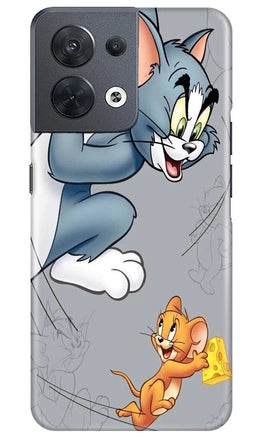 Tom n Jerry Mobile Back Case for Oppo Reno 8 5G (Design - 356)