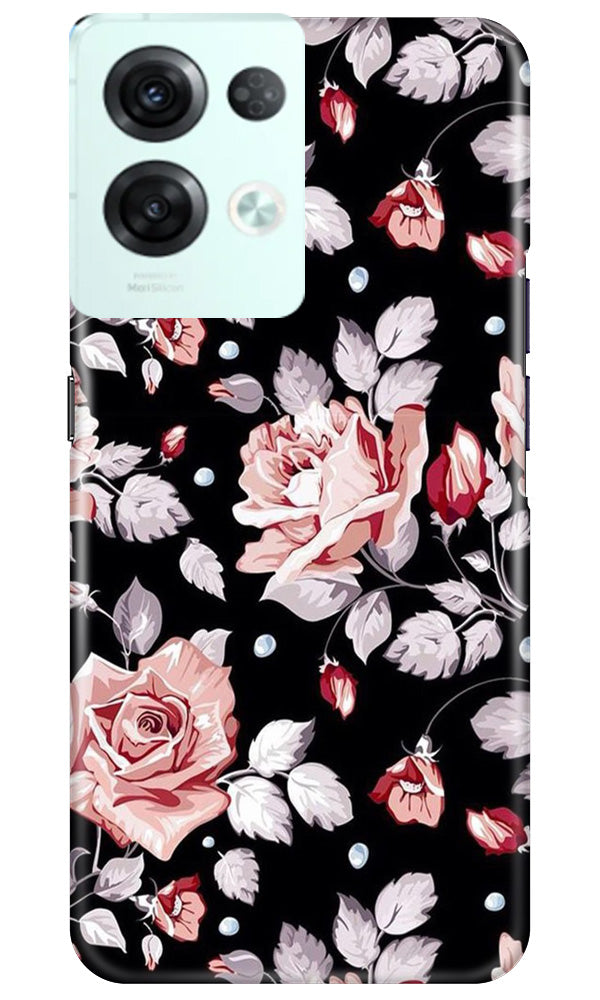 Pink rose Case for Reno 8 Pro