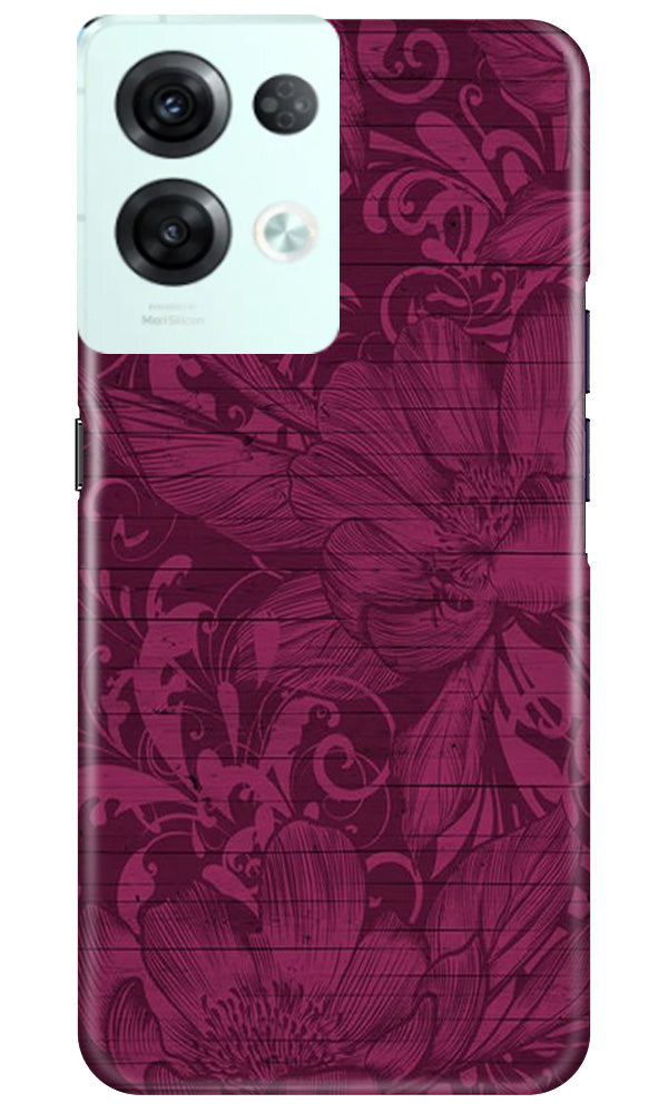 Purple Backround Case for Reno 8 Pro